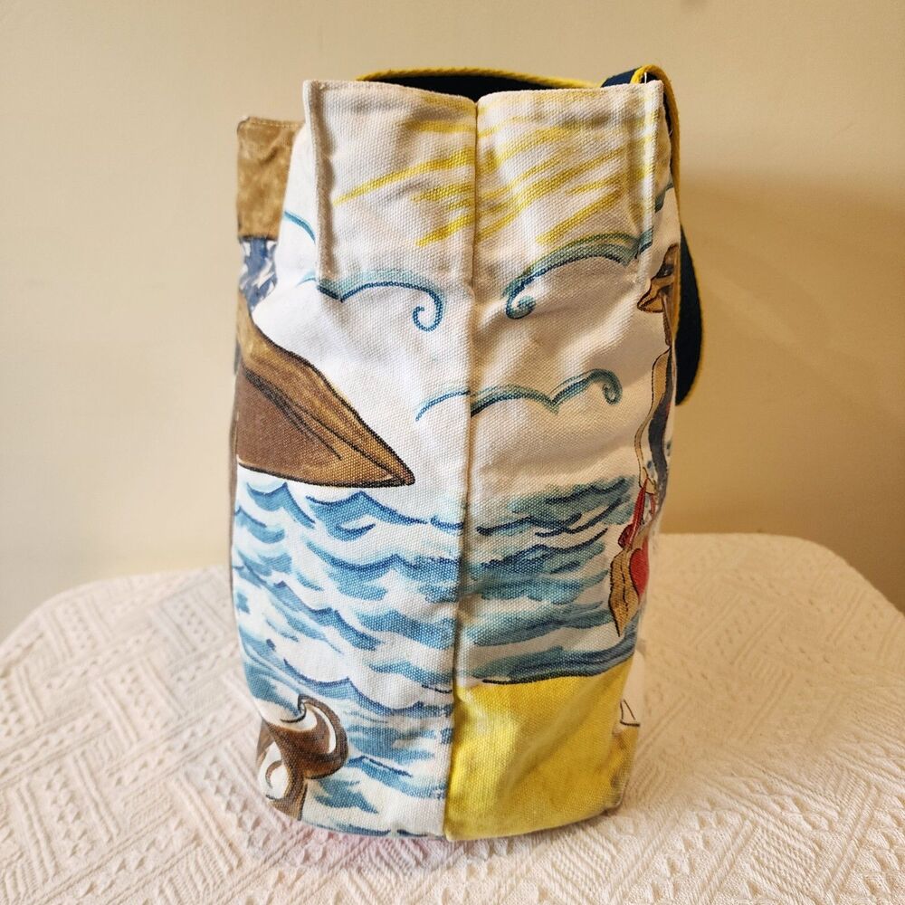 Brighton All a Chic Ahoy Yacht Needs Tote Beach American Market Canvas Bag - Picture 2 of 12
